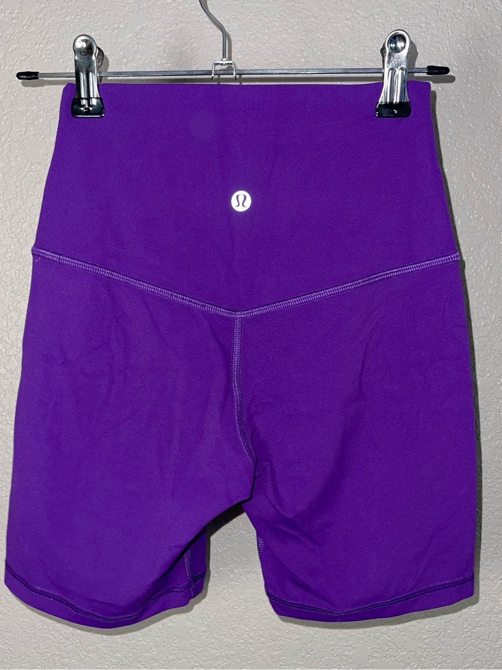 lululemon athletica High-Rise V-Seam Purple Bike Shorts